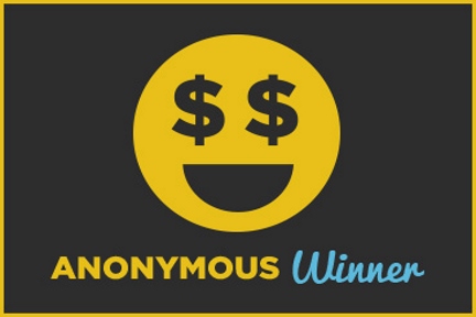 An anonymous winner claimed the $1 million Raffle grand prize!