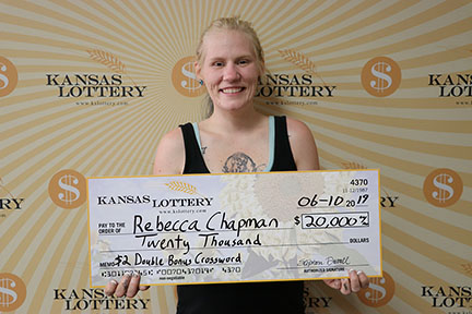 Rebecca Chapman of Iola wins  $20,000 on Double Bonus Crossword 